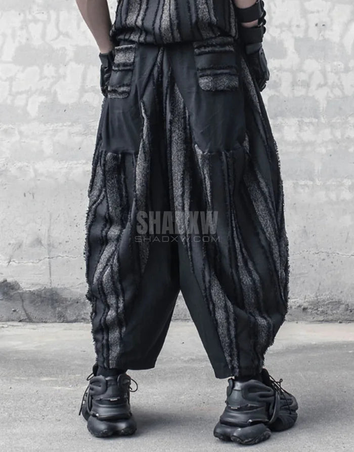 Black baggy joggers