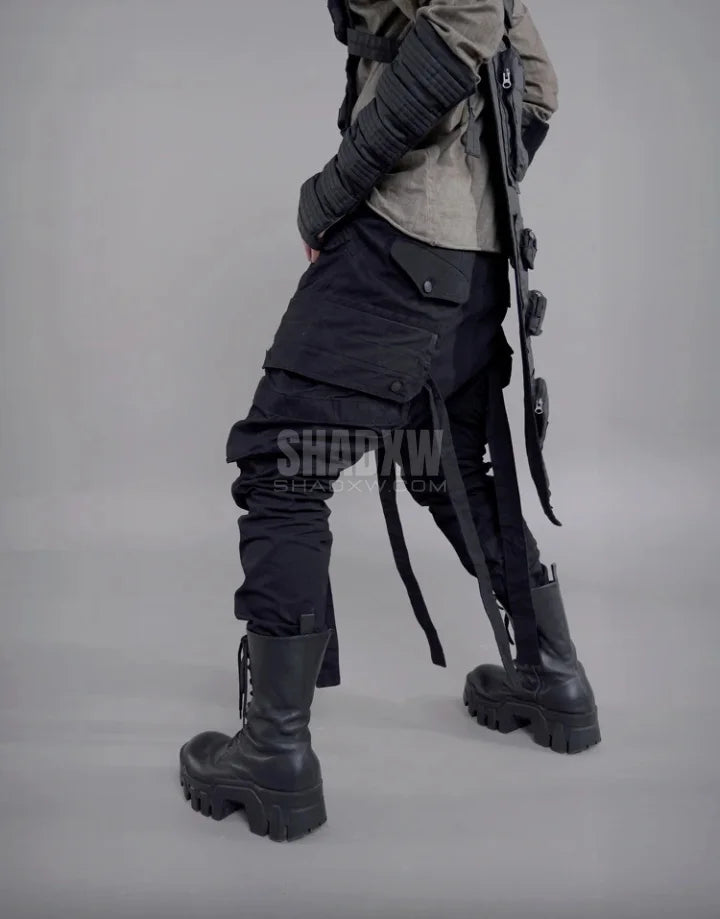 Mens Parachute Cargo Pants