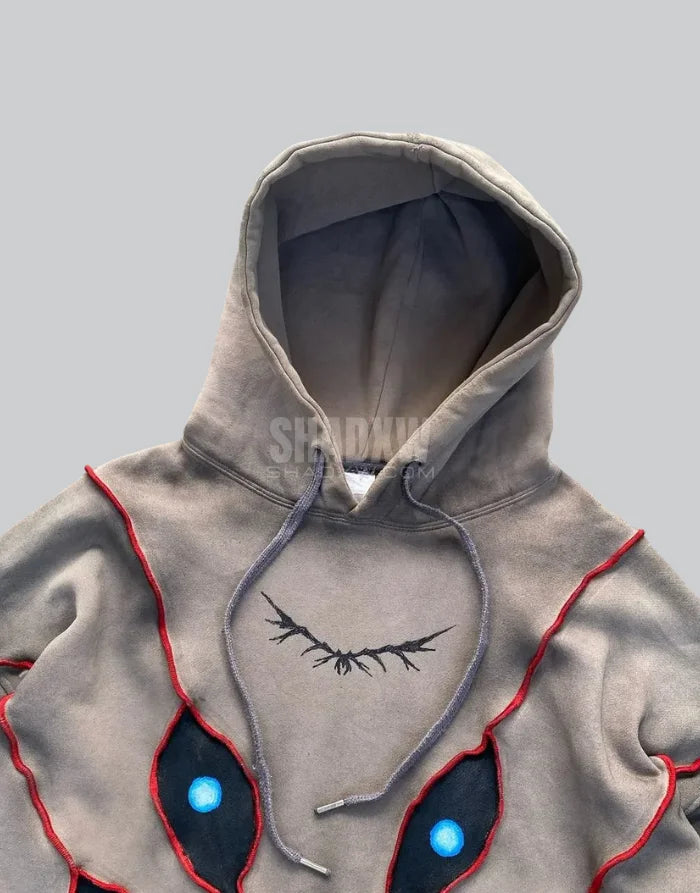 Patchwork Eye Hoodie