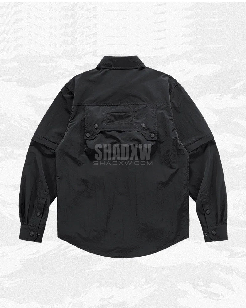 Removable Sleeves Shirt