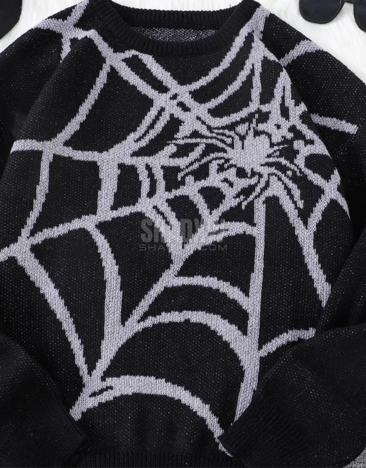 Spider Knit Sweater