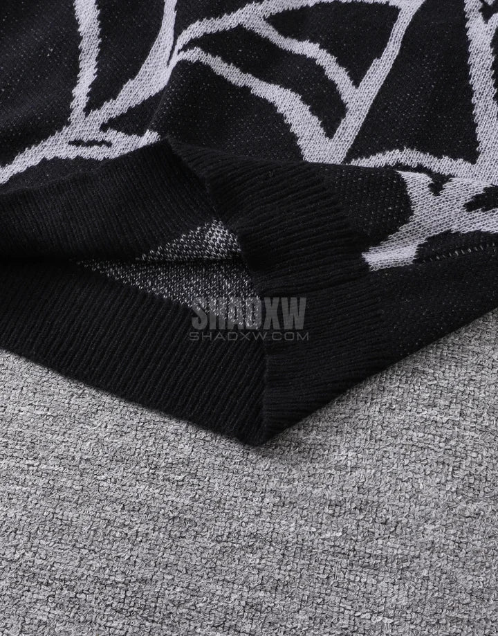 Spider Knit Sweater
