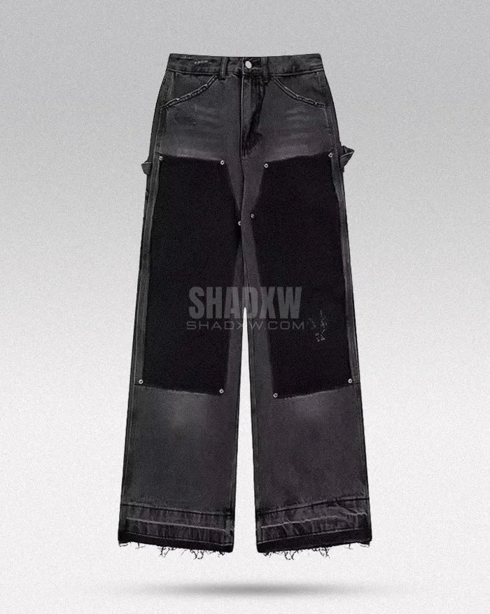 Y2K Black Loose Jeans