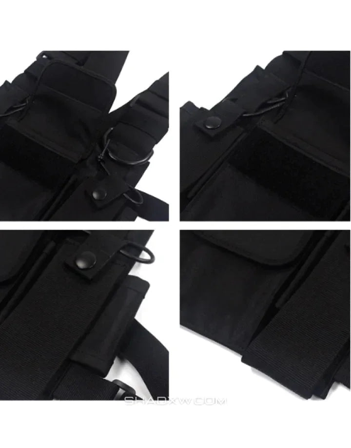 Black Vest Techwear