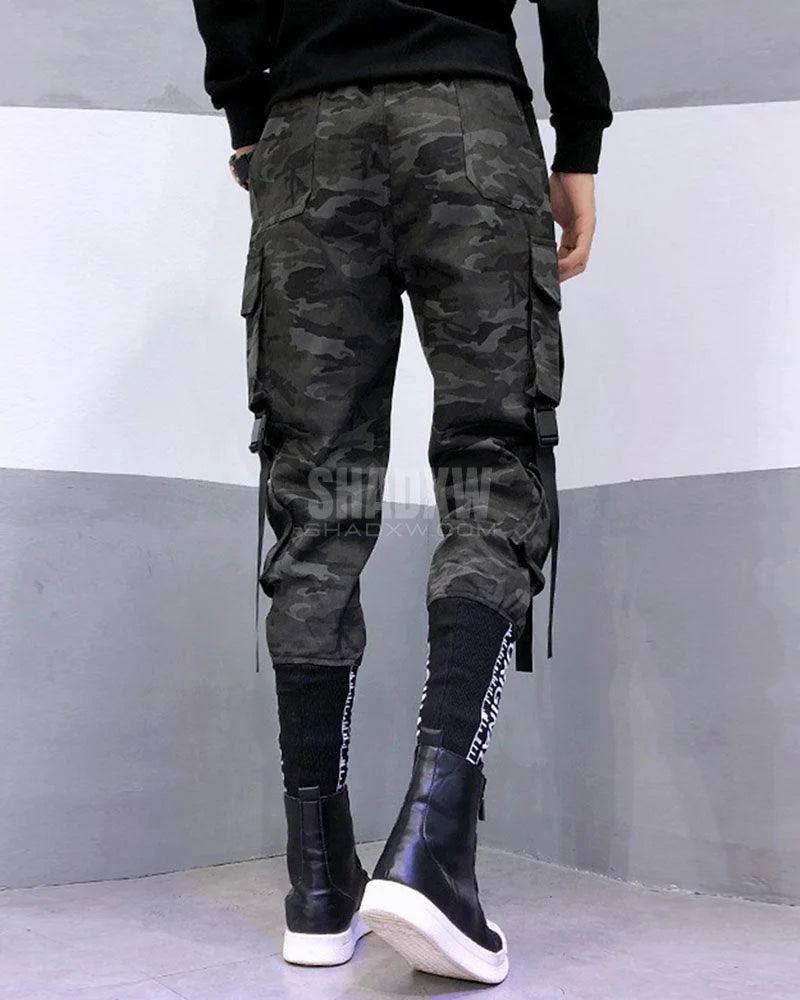 Camo Jogger Pants Mens