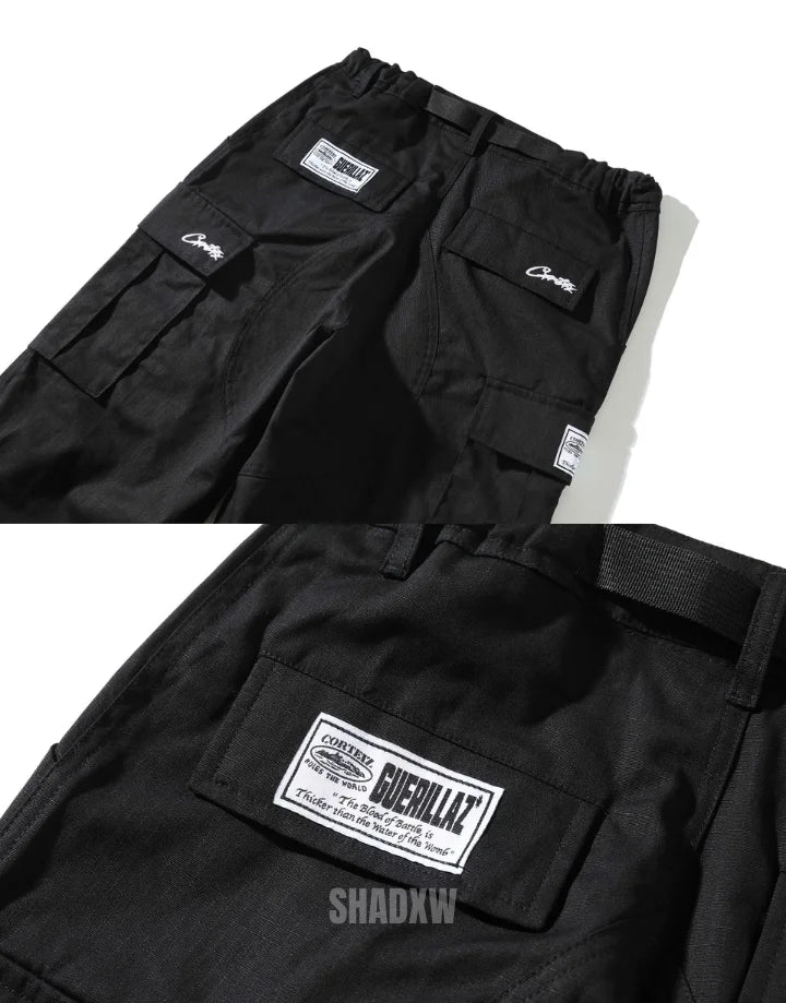 パンツ Corteiz Cargo Pants - Back White Spodnie cargo Corteiz | Techwear