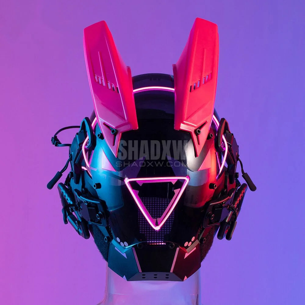 Cyberpunk Helmet Pink