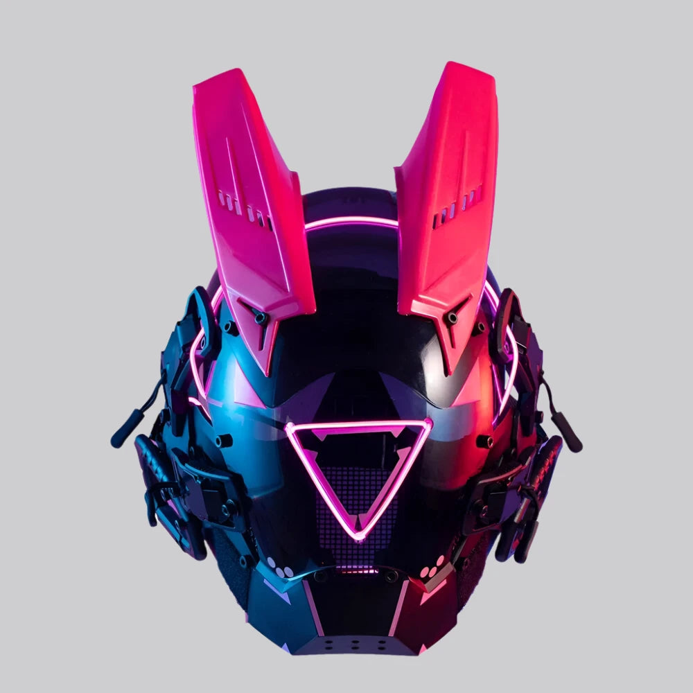 Cyberpunk Helmet Pink