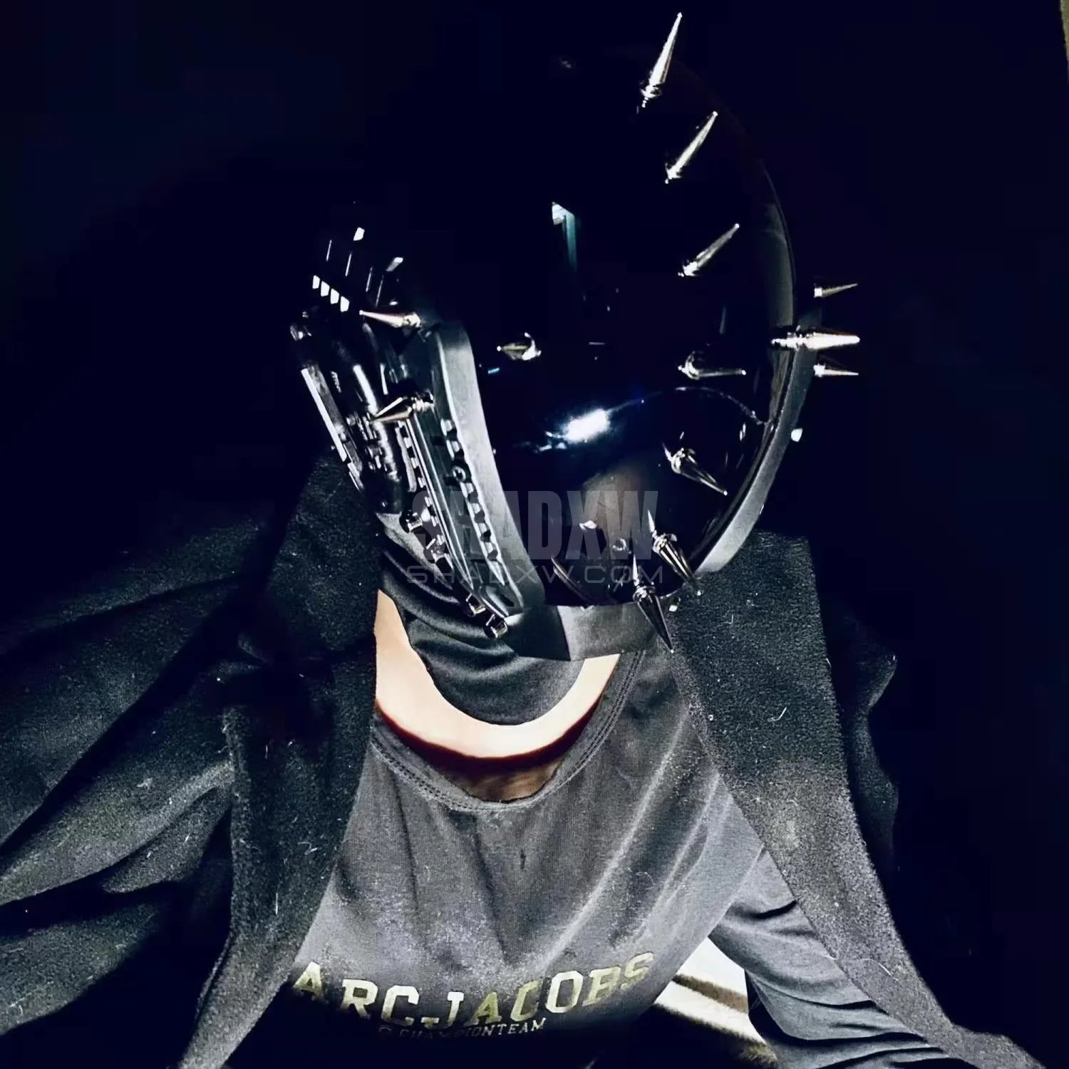 Cyberpunk Helmet Spike