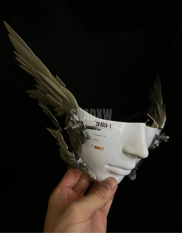 Cyberpunk Mask Woman