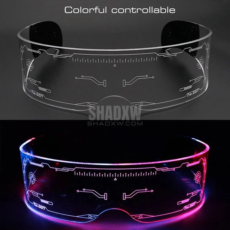 RGB Cyberpunk Glasses