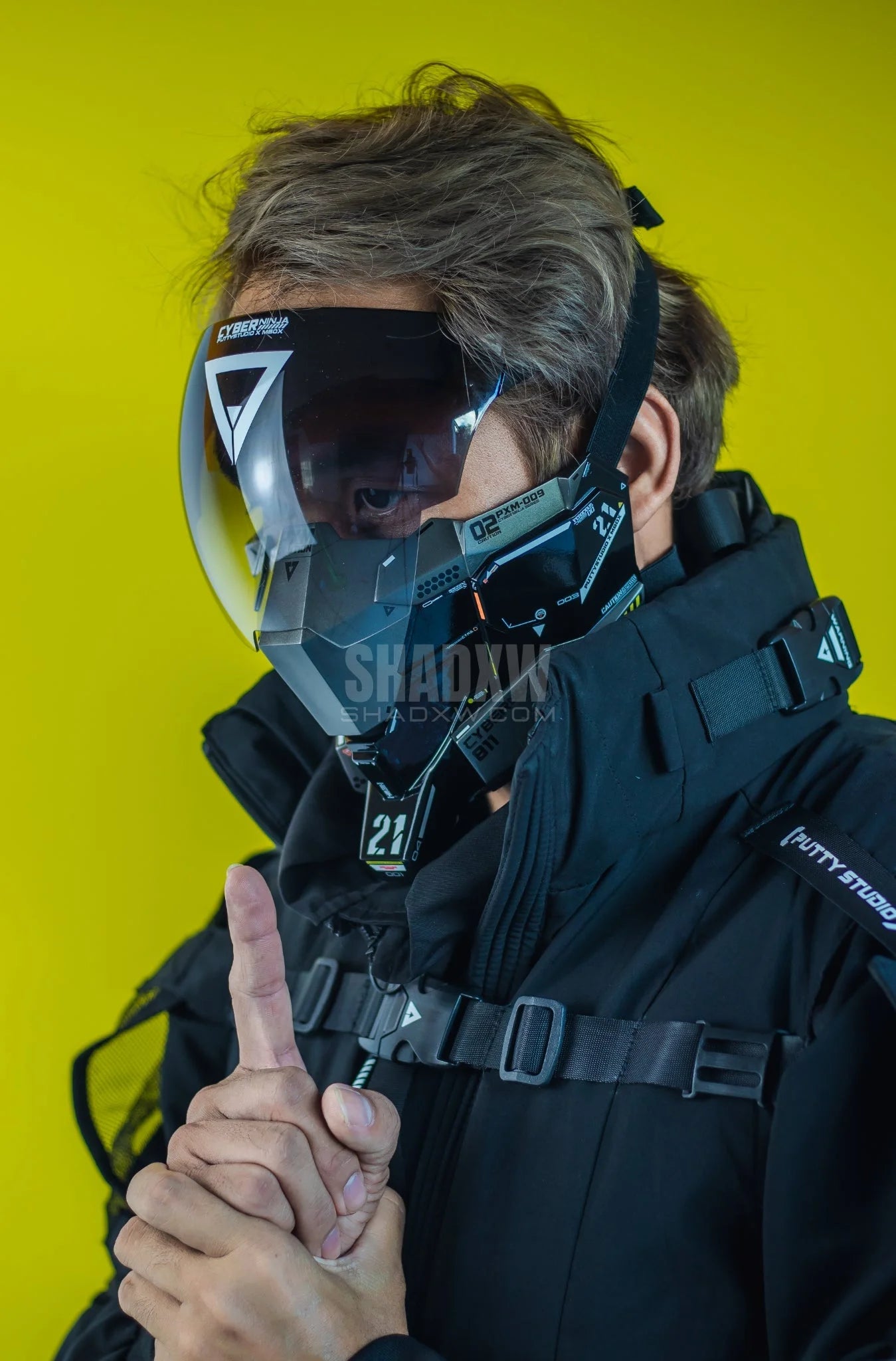 Cyberpunk Techwear Mask Gray