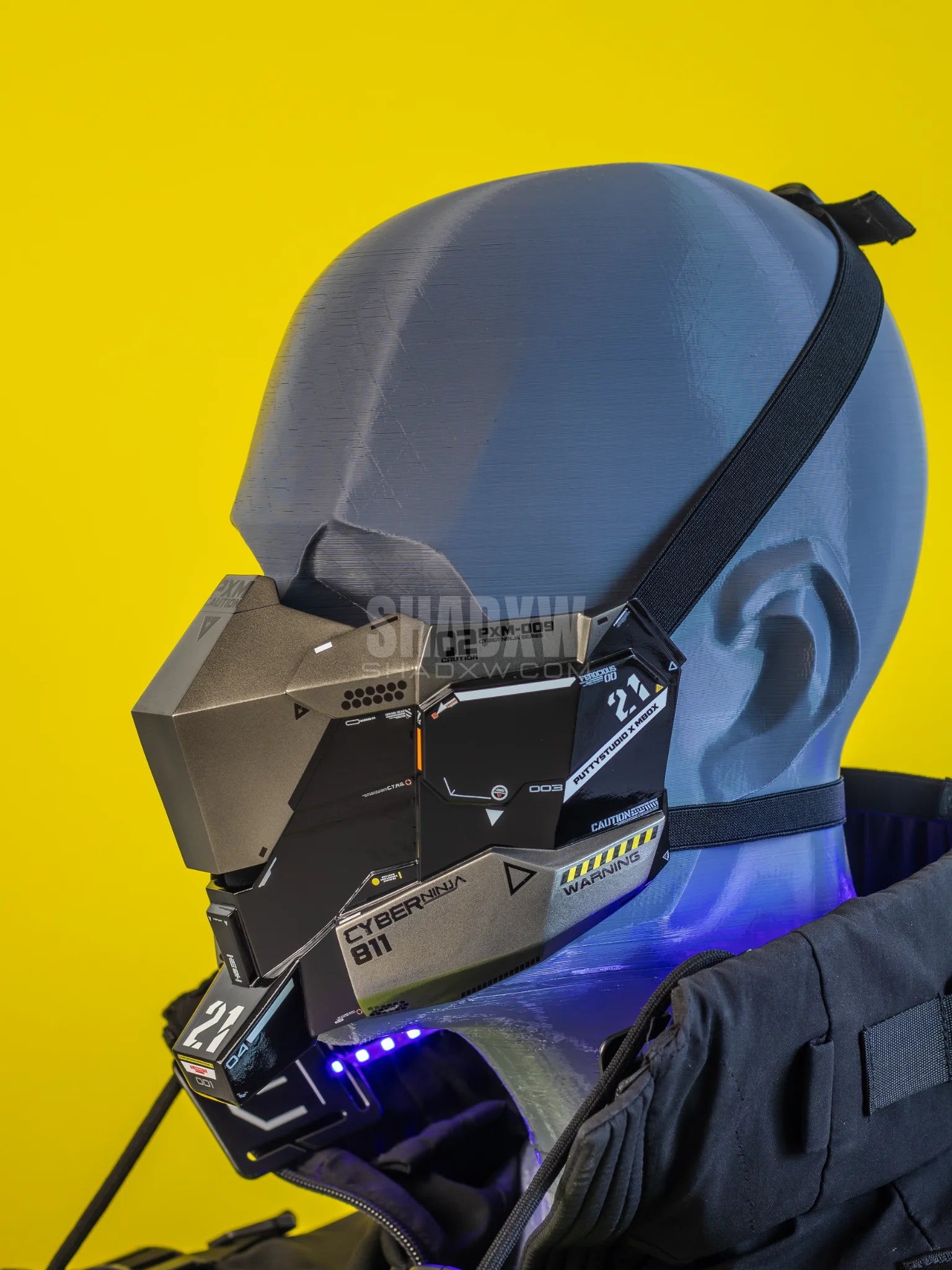 Cyberpunk Techwear Mask Gray