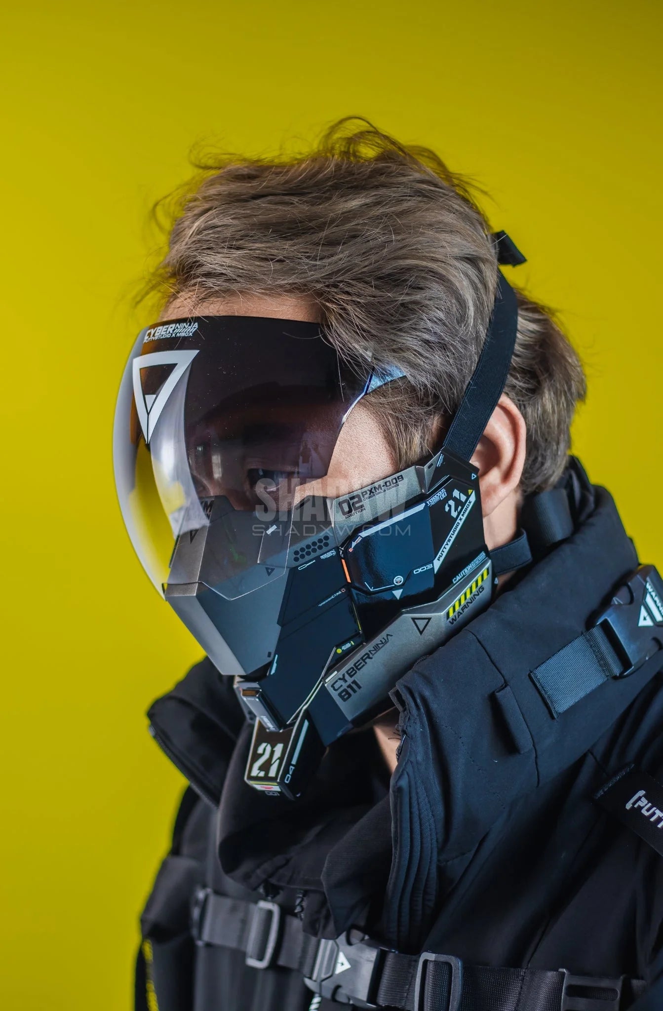 Cyberpunk Techwear Mask Gray