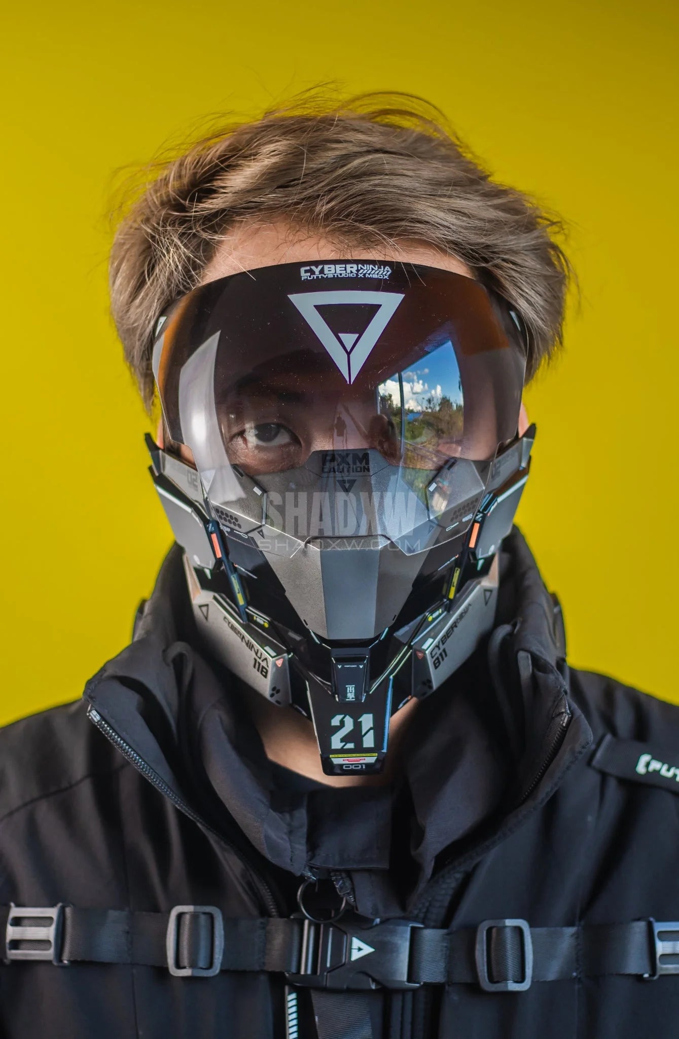 Cyberpunk Techwear Mask Gray