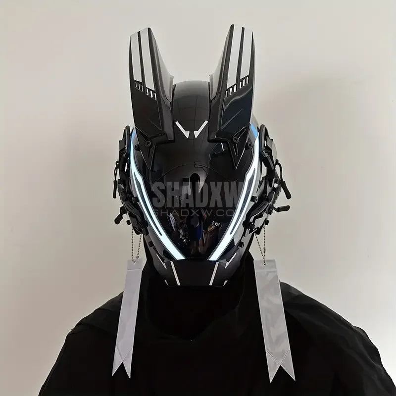 Cyborg Cyberpunk Helmet