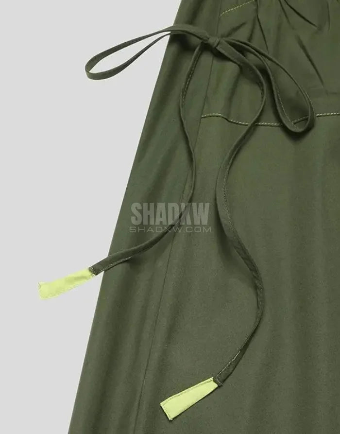 Dark Green Hakama Pants