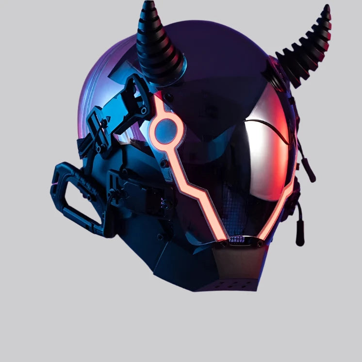 Evil Cyberpunk Helmet