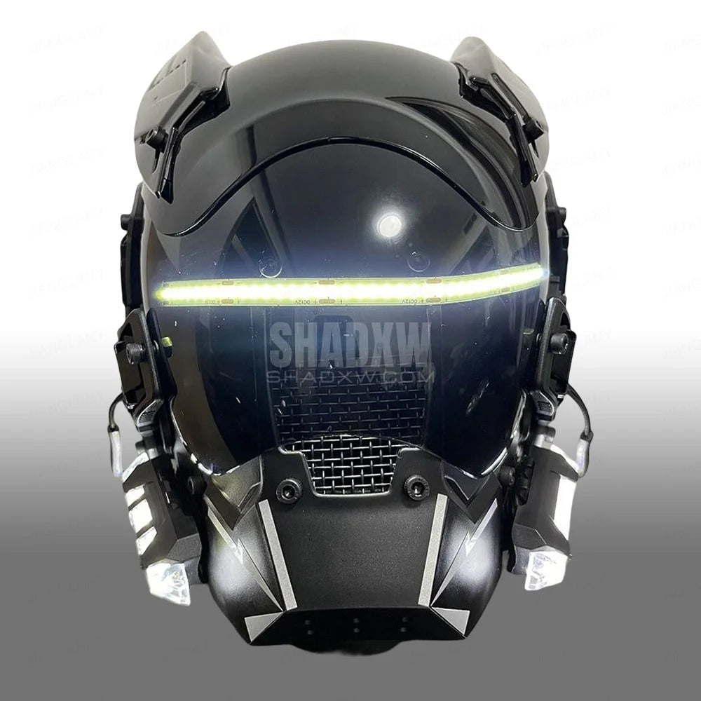 Futuristic Cyberpunk Helmet