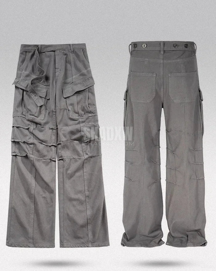 Grey Y2K Pants