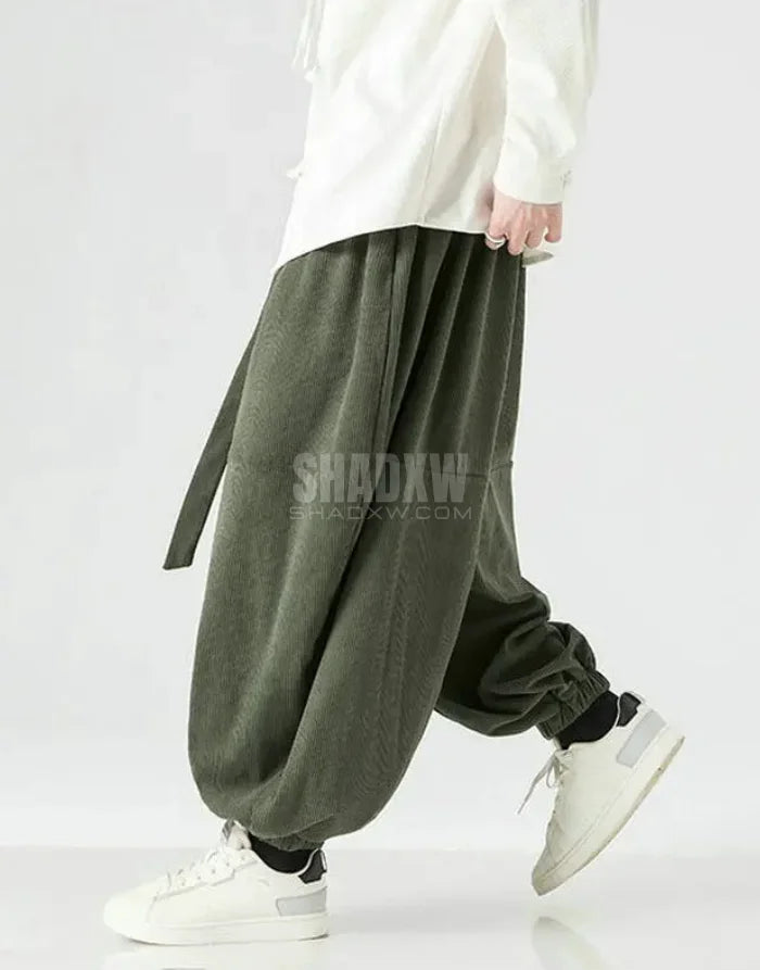 Hakama Pants with Ribbons