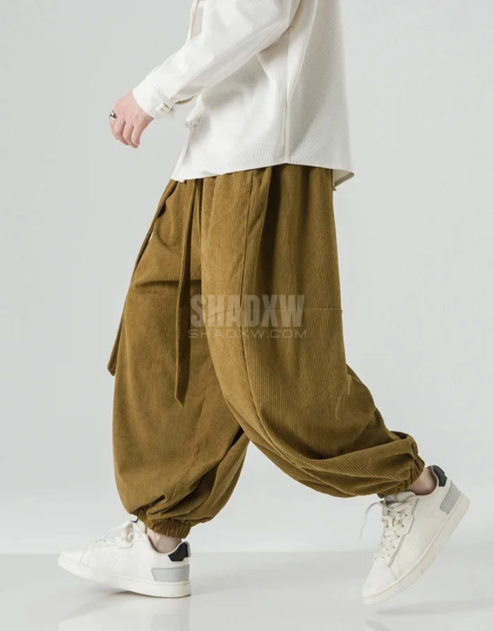 Hakama Pants with Ribbons