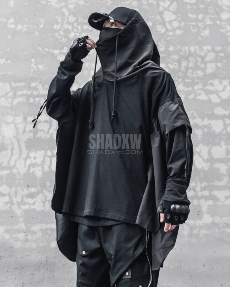 Men Cape Hoodie