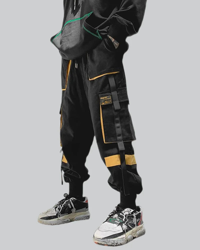 Patchwork Cargo Pants