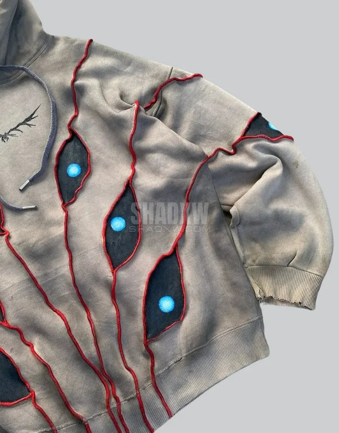 Patchwork Eye Hoodie