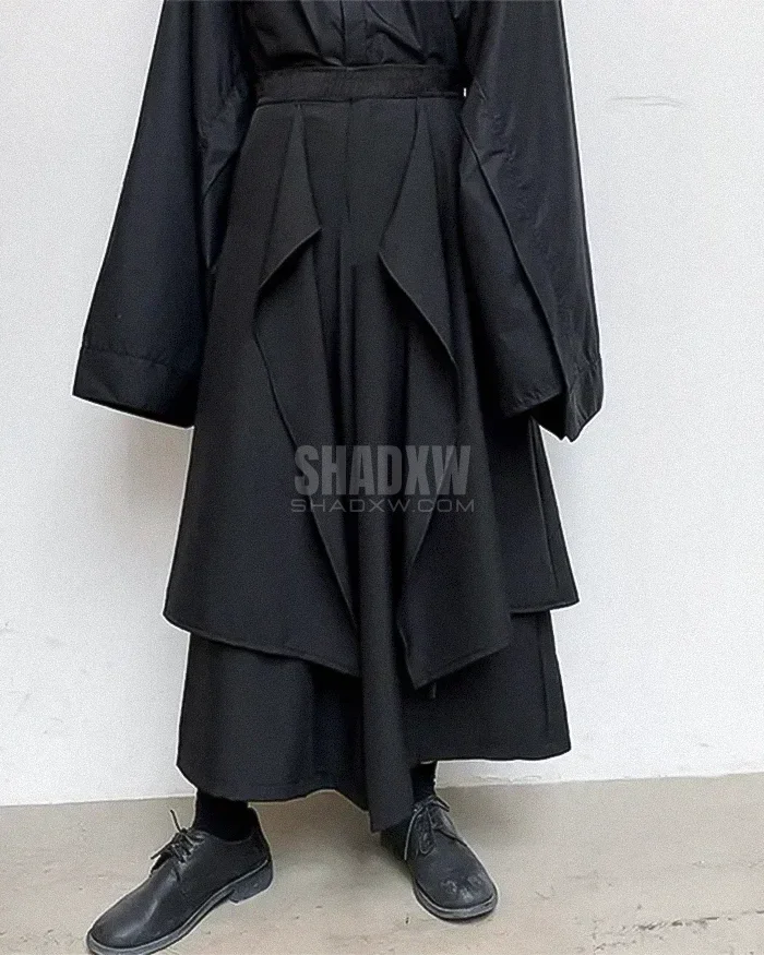 Pleated Hakama Pants