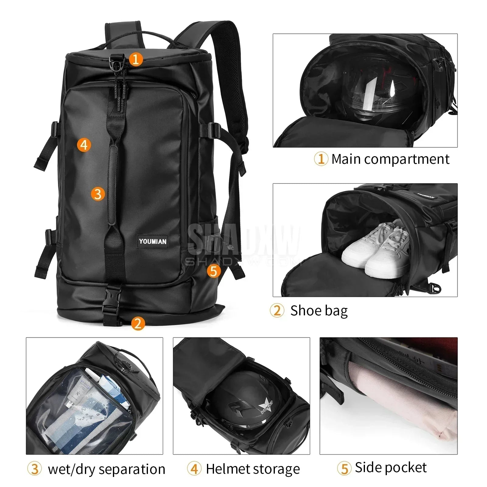 Shoulder Tactical Backpack