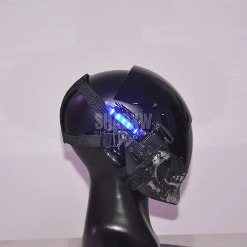 Skull Cyberpunk Helmet