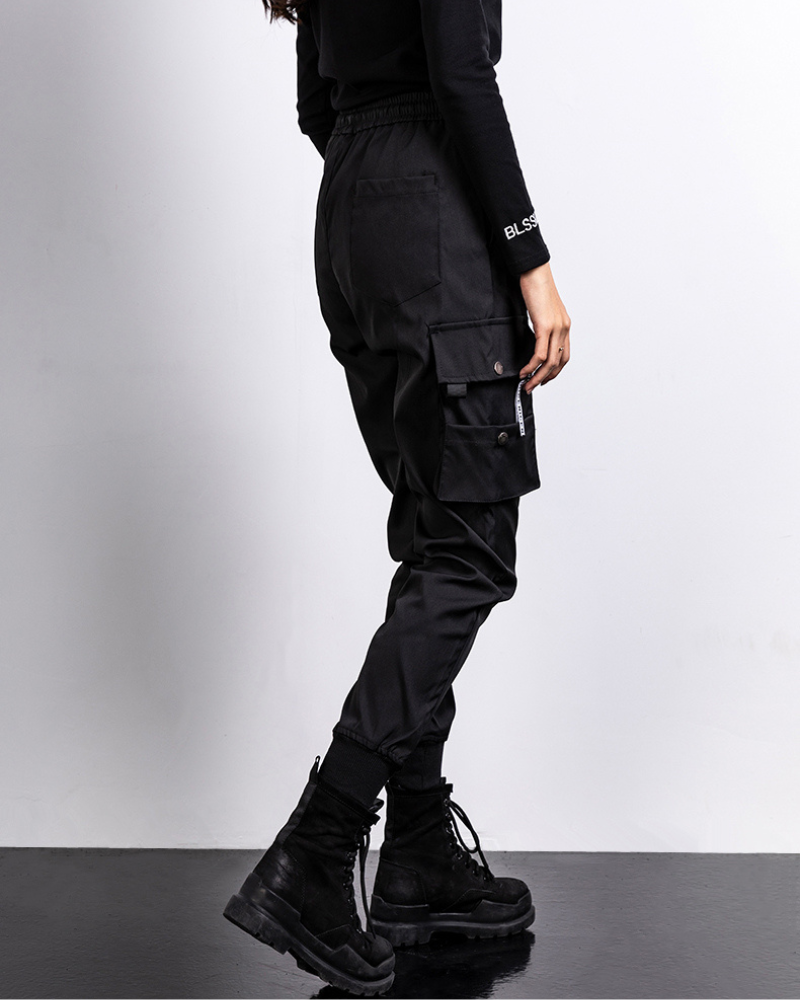 Slim Cargo Pants Womens