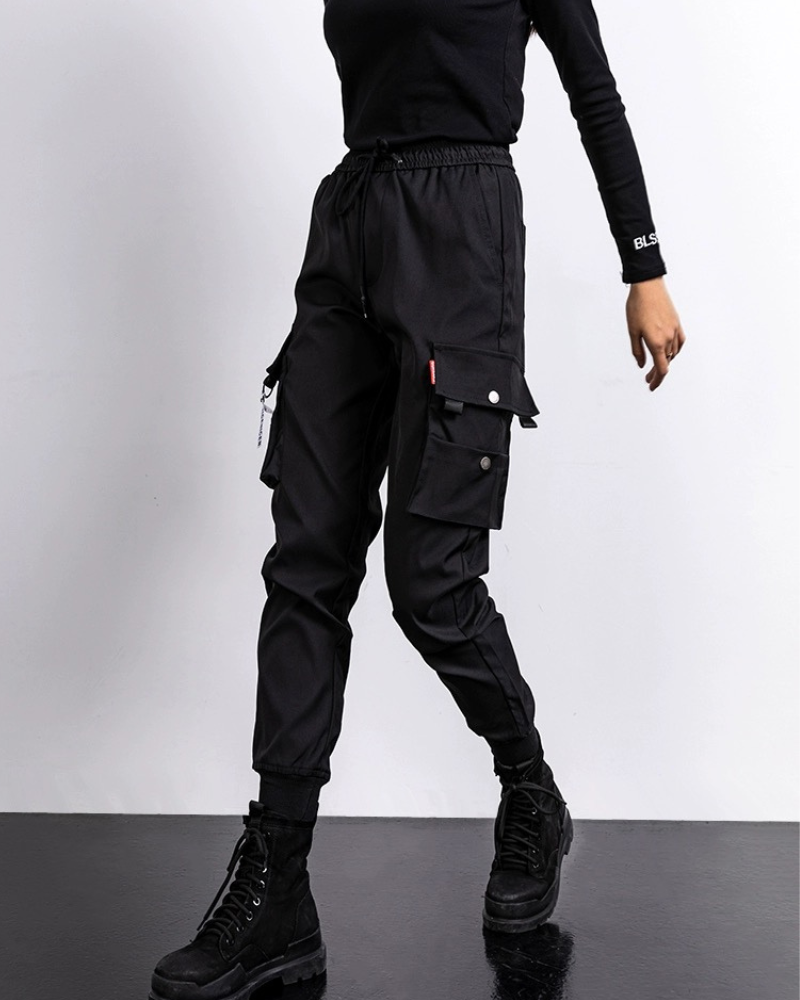 Slim Cargo Pants Womens