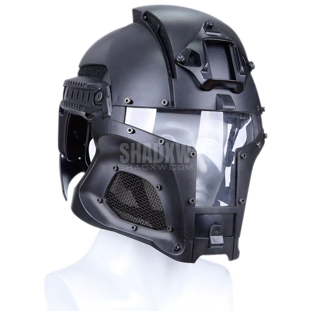 Police Cyberpunk Helmet