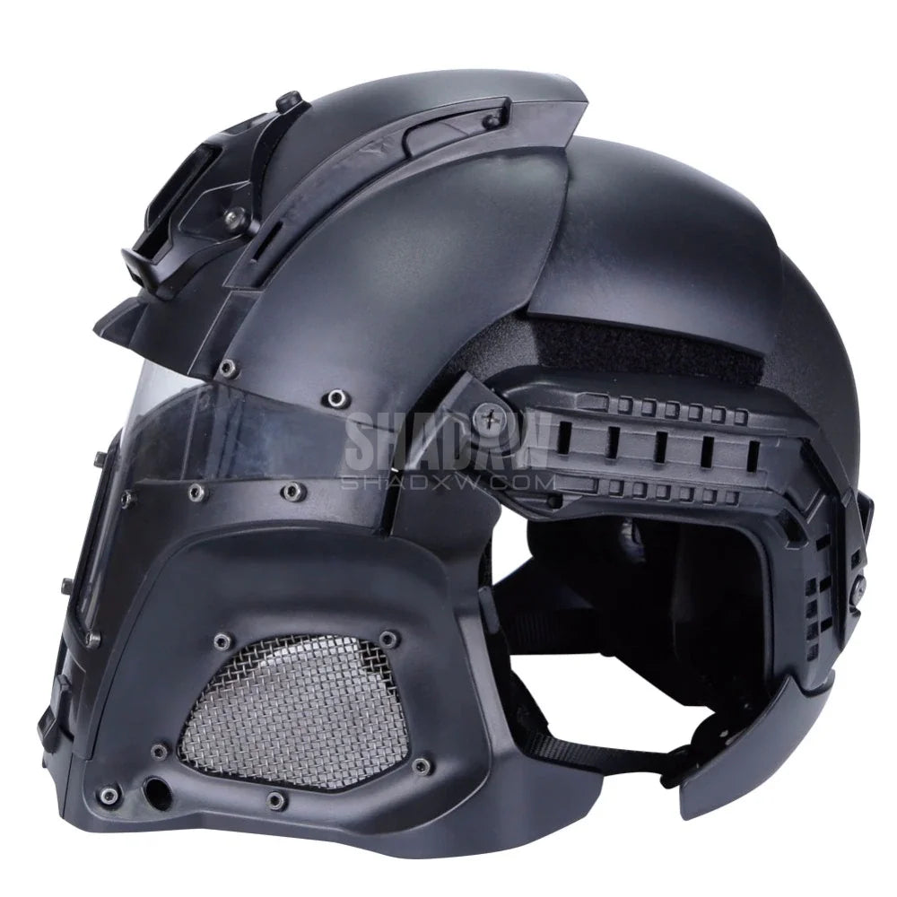 Police Cyberpunk Helmet