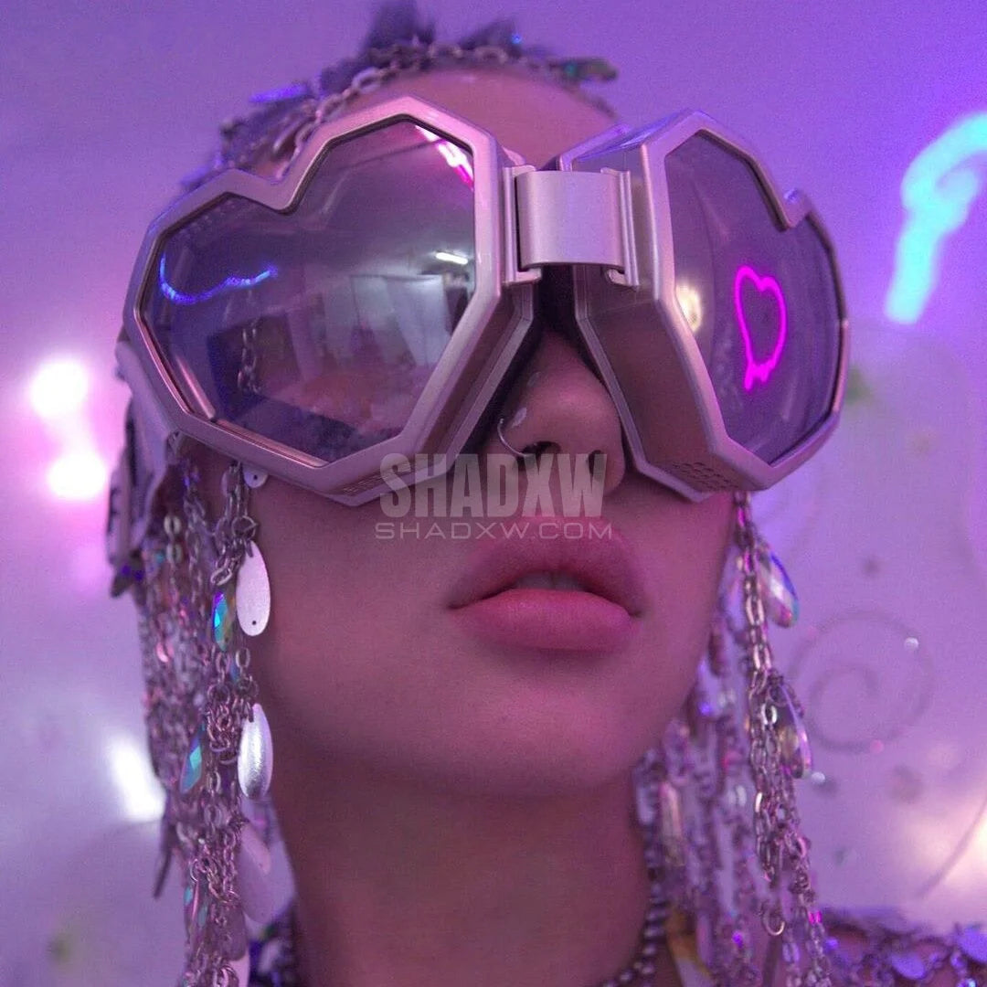 Cyberpunk Girl Glasses