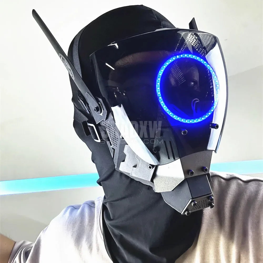 Visor Cyberpunk Helmet