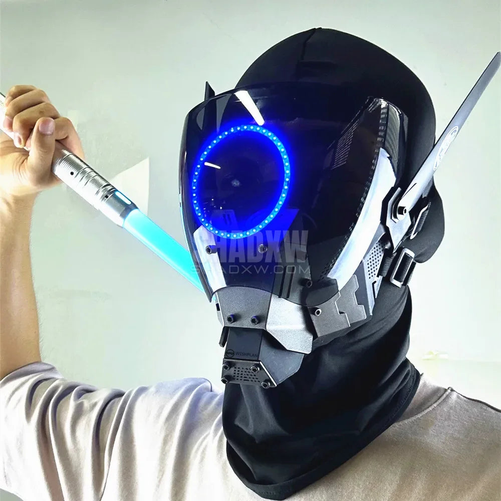 Visor Cyberpunk Helmet