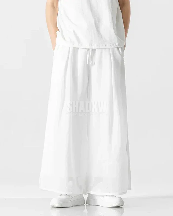 White Hakama Pants