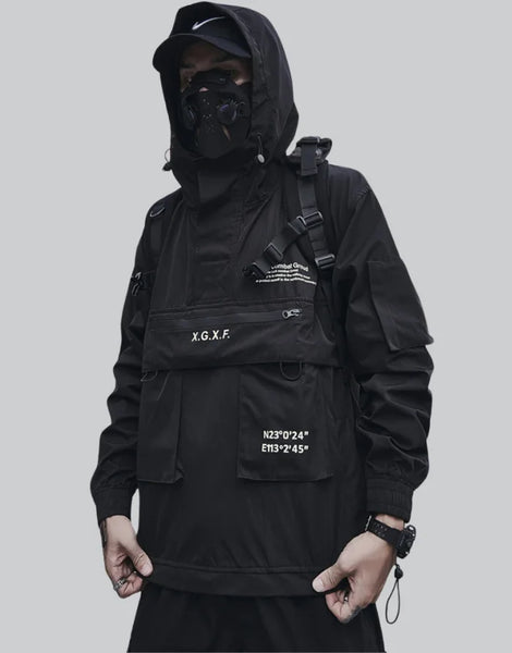 ジャケット・アウター y2k goa military jacket grange rave goa gimmick bono jacket ゴア ジャケット LGB y2k - メルカリ