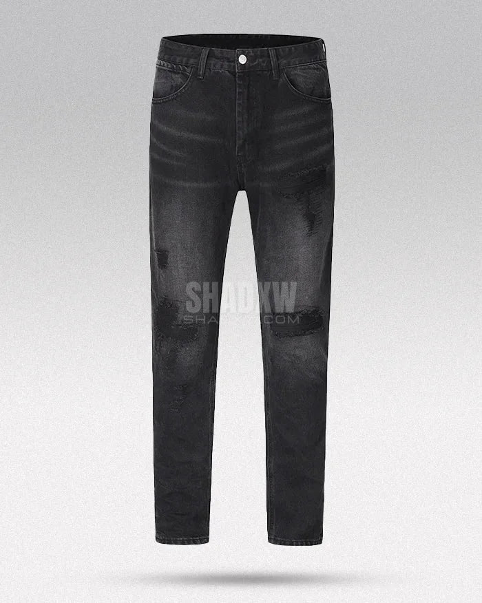 Y2K Grunge Jeans Black