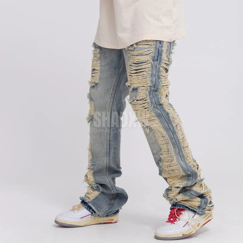 Y2K Mens Ripped Jeans