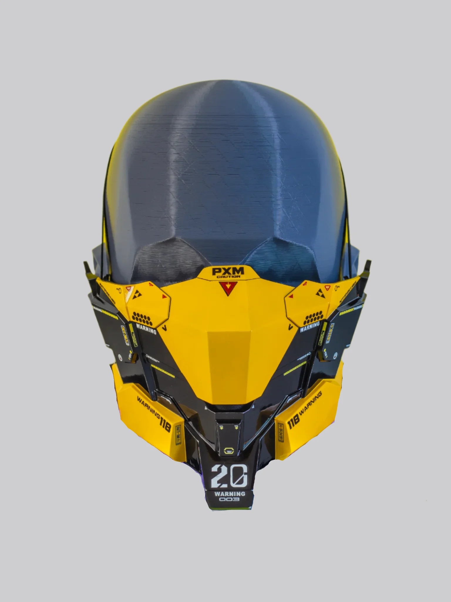 Yellow Cyberpunk Mask