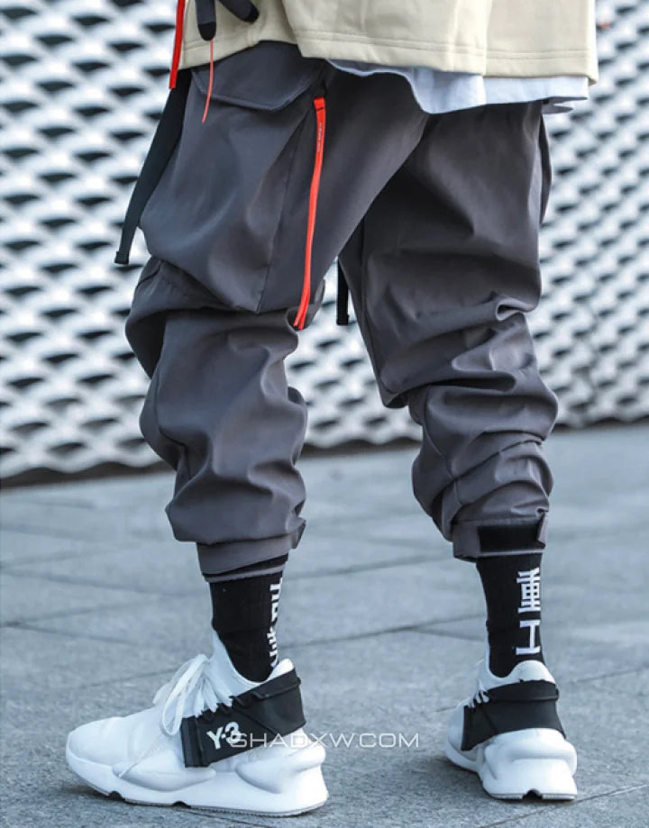 Gray tactical pants