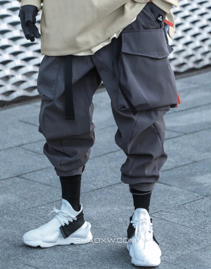 Gray tactical pants